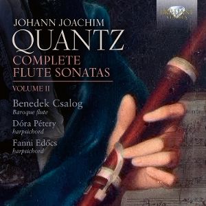 Csalog, Benedek/Petery, Dora/Edocs, Fanni • Quantz: Complete Flute Sonatas, Volume 2