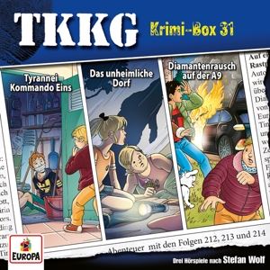 TKKG • Krimi - Box 31 (Folgen 212, 213, 214) (3 CD)