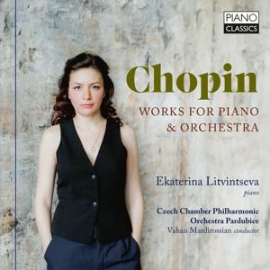 Litvintseva/Czech Cham. Philharmonic Orch. Pardubice • Chopin: Works for Piano & Orchestra (CD)