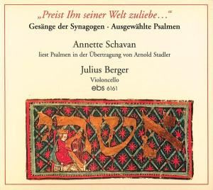 A. Schavan/J. Berger • Preist Ihn Seiner Welt Zuliebe (CD)