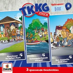 TKKG Junior • Spürnasen - Box 8 (Folgen 22, 23, 24) (3 CD)