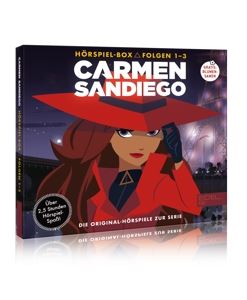 Carmen Sandiego • Hörspiel - Box, Folge 1 - 3 Mit Blumentütchen