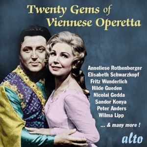 Rothenberger/Wunderlich/Gedda/ • 20 Juwelen der Wiener Operette (CD)