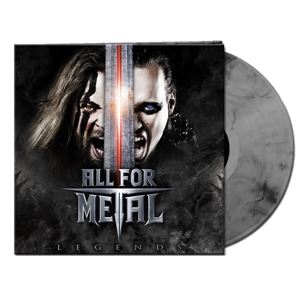 All For Metal • Legends (Ltd. Gtf. Silver/Black Marbled Vinyl ) (LP)