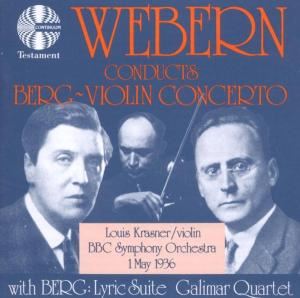 A. Webern/BBCSO • Webern Dirigiert Berg (1936): V (CD)