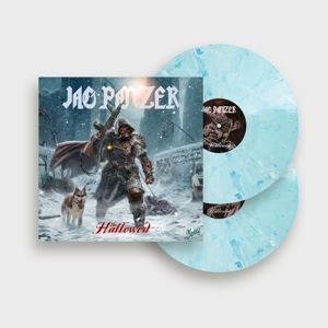 Jag Panzer • The Hallowed (white/blue marbled in Gatefold) (2 LP)