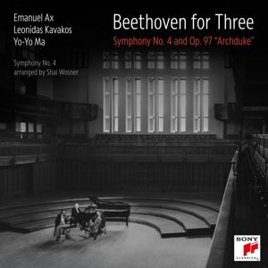 Ma, Yo - Yo/Kavakos, Leonidas/Ax, Emanuel • Beethoven for Three: Sinf. 4 & Op. 97 "Erzherzogtrio"