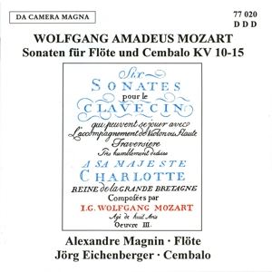 A. Magnin/J. Eichenberger • 6 Sonaten F. Flöte & Cembalo, KV (CD)