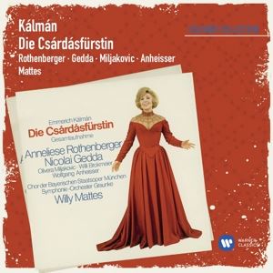 Rothenberger/Gedda/Mattes • Die Csardasfürstin (2 CD)