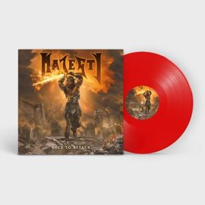 Majesty • Back To Attack (Red Vinyl)