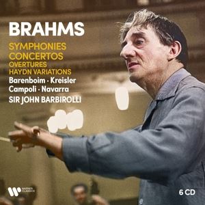 Sir John Barbirolli/WP/POL/LPO • Brahms: Sämtliche Sinfonien & K (6 CD)