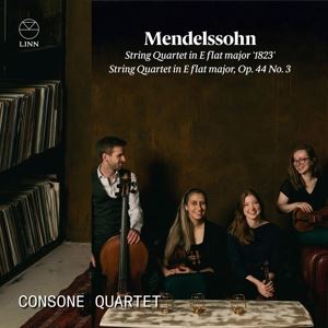 Consone Quartet • Streichquartett Es - Dur, op. 44 3/+ (CD)