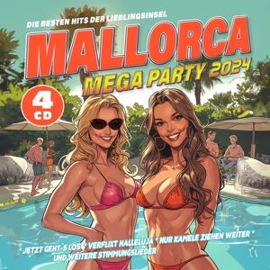 Various • Mallorca Mega Party 2024(4CD)