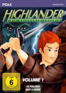 Highlander - Die Zeichentrickserie • Highlander - Die Zeichentrickserie, Vol. 1 (2 DVD)